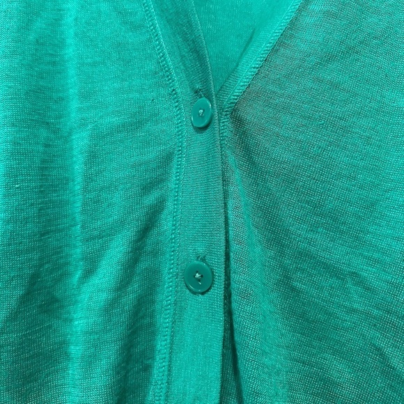 LOFT Green cardigan - Picture 4 of 9